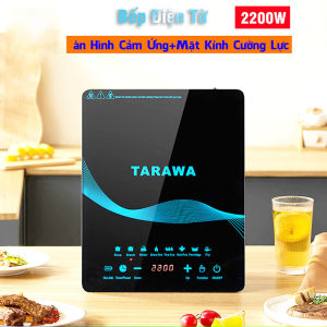 Bếp Điện Từ Đơn 2200W – 8 Chế Độ Nấu Đa Năng Màn Hình Cảm Ứng Mặt Kính Cường Lực Chịu Nhiệt Nấu Nhanh Tiết Kiệm Điện