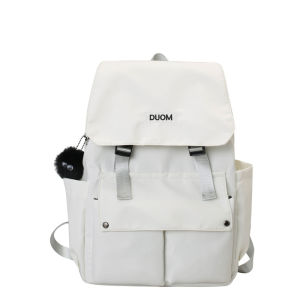 Just Star⚡จัดส่งฟรี สินค้าพร้อมส่ง⚡ลำลอง ความจุใหญ่ สีพื้น ระบายอากาศ กระเป๋านักเรียน นักเรียน ทนต่อการสึกหรอ กระเป๋านักเรียนโต กระเป๋านักเรียนมัธยม กระเป๋านักเรียนมัธยม แฟชั่น แนวเกาหลี เรียบง่าย ใช้ได้ทั้งชายและหญิง ลำลอง กระเป๋านักเรียนสีดำ