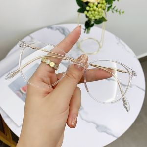 [COD] Kacamata Wanita Anti Radiasi Kacamata Fashion Anti Blue Light Lensa Kotak Oversized