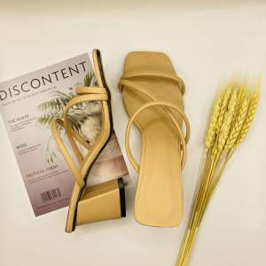 Dép nữ cao gót quai mảnh thời trang đẹp 7 phân Luvia 06CG