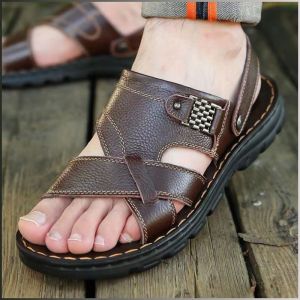 Outdoor Sandals Non-deformable Beach Sandals Convenient One Shoe for Two Wears Handsome Breathable