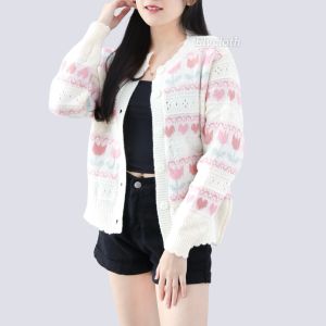 ELYCLOTH | ISABELLE CARDIGAN | CARDIGAN RAJUT WANITA PREMIUM KNIT