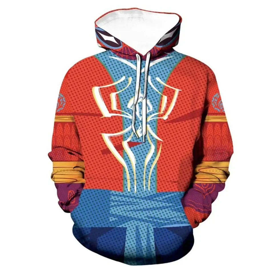 Spider-Man Across the Spider-Verse Hoodie Miles Morales Gwen Stacy Cosplay Hooded  Sweatshirt Halloween DeocrTH | Lazada.co.th