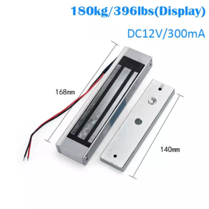 180kg/280kg Aluminum Alloy Lock: Premium Quality Weatherproof Instant Unlock – Perfect for Malls Offices & Corridors Easy Drill-Free Installation Compatible with Intercom & Access Control