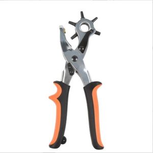 [SG Ready Stock] Belt Puncher Professional Belt Hole Puncher Tool Revolving Punch Plier Kit Leather Belt Hole Puncher