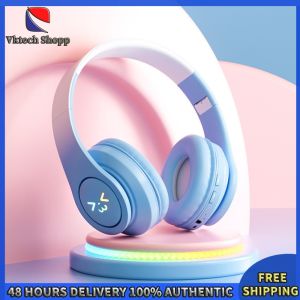 Vktech Wireless Bluetooth Open-Ear Headphones B39 Pro Glow with Lightweight Design and Clear Sound for Running and Commuting