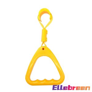 Ellebreen Triangle/Semicircular Bus Handle Subway Interior Handle Pull Ring Car Train Handle Strap 1pc