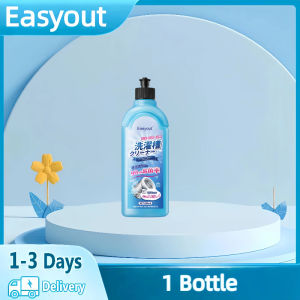 Japan Washing Machine Cleaner 500ml Liquid Mold Remover Deodorant Elimination No Soak Washing Machine Tub Cleaner Sterilizing Remove 99.9% of Germs 洗衣槽清洁剂