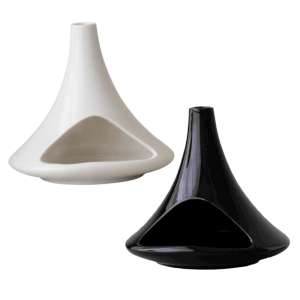 Mini Decorative Smudges Bowl Stand With Ceramics Base Desktop Incenses Burners for Wooden Stick Home Gift