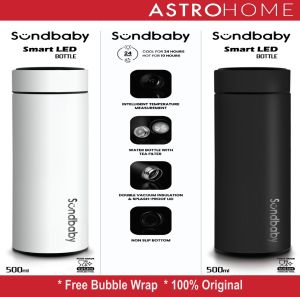 BOLDe -  Sundbaby Smart LED Bottle Digital Tumbler Termos Botol Minum Stainless Steel  Dengan Display Suhu Terperatur