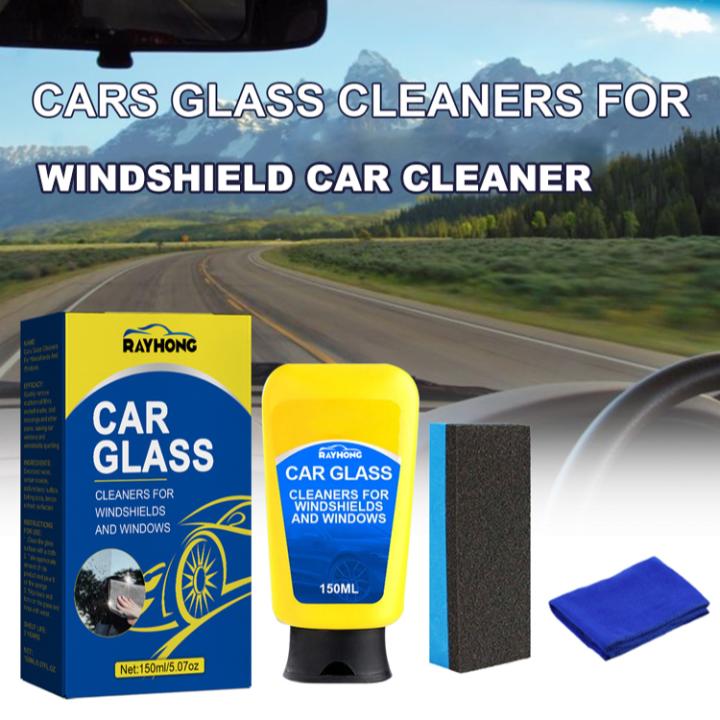 Car Glass Cleaner Windshield Oil Stain Defogger Efficient Cleaner ...