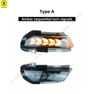 Side View Mirror LED Sequential Turn Signal Lights Compatible with Perodua Axia Myvi 2018-2023 - Side Mirror Wing Mirror Rear-view Mirror