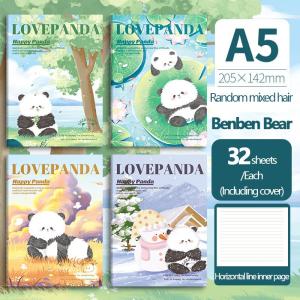 Cute Capybara Writing Notebook 32 Sheets Cartoon A5 Notebook for Kids School Supplies