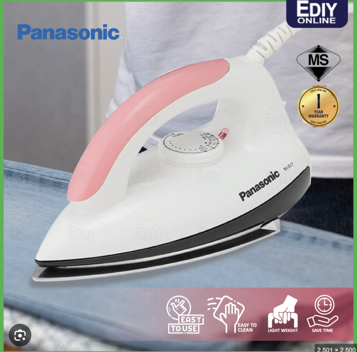 Panasonic ni-317w Steam Iron | Lazada