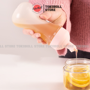 Botol Susu Saos Kecap Minyak Plastik Anti Tumpah 350ml Peralatan Dapur Multifungsi