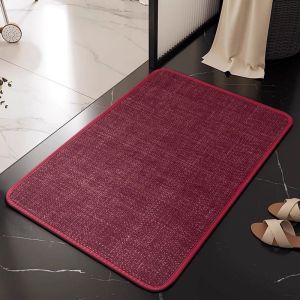 Hangdian Thảm nhà tắm chống trượt hiện đại với thiết kế thấm khô nhanh cho phòng tắm nhà bếp và lối vào