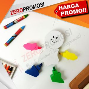 Highlighter 4 Warna Karakter Boneka Promosi