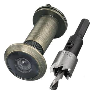 Portable Matte Door Viewer Private Screen Super Angled Lens for Residential and Office Entrance Door Daily Casual Use