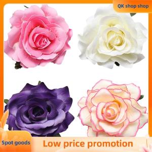 ✨QK shop✨ Bridal Rose Flower Hairpin Brooch Wedding Bridesmaid Party Accessories Hair Clip