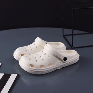 Aqrau 【50%OFF】EVAรองเท้า รองเท้าแตะ รองเท้าหัวโต รองเท้าแฟชั่น รัดส้น พื้นหนาใส่สบาย