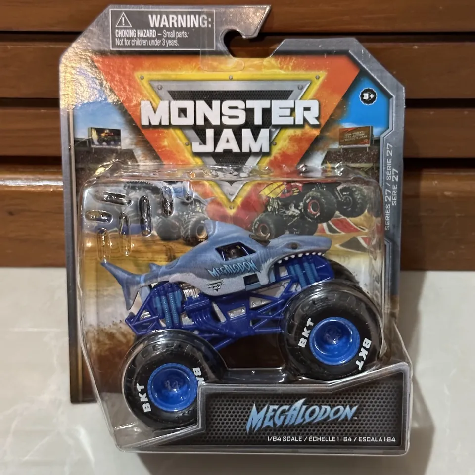 2022 Monster Jam Mix 27 Diecast 1:64 Megalodon True Heavy Metal