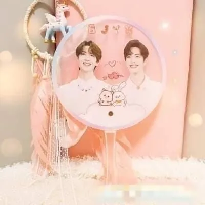 [INSTOCKS] 陈情令 The Untamed 王一博 Wang Yibo 肖战 Xiao Zhan 2pcs Hand Fan Set