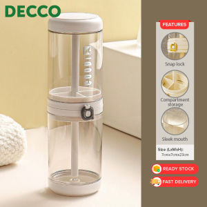 DECCO Portable Travel Mouthwash Cup and Multi-Functional Toothbrush Holder Anti Dust Set Convenient - Fulfilled by DECCO SHOP