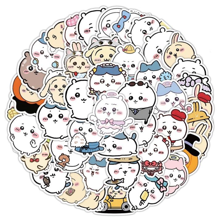 พร้อมส่ง japan anime chiikawa ちいかわ สติกเกอร์ แบรนด์แฟชั่น กันน้ำ สำหรับ ...