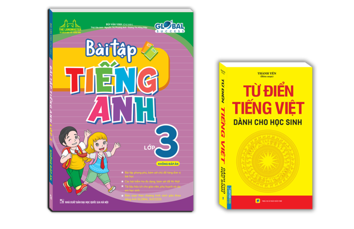 Sách - Combo 2c GLOBAL SUCCESS - Bài tập tiếng anh lớp 3 (ko dáp án ...