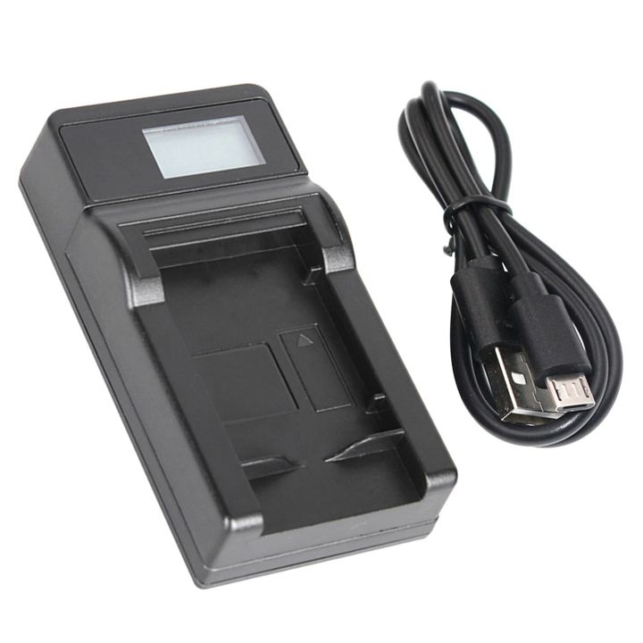 LCD Battery Charger For Panasonic Lumix DMC LX10 LX15 GM1