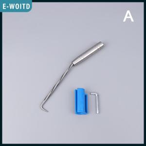 E-WOITD Construction Hook Thread Rebar Tie Wire Twister with Hook Stainless Steel Flexible Rotation Hand Binding Steel Bars Hand Tool