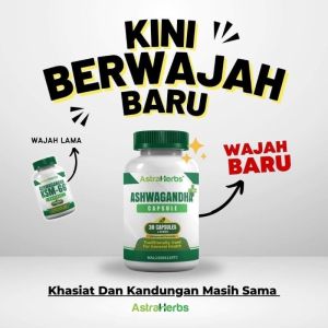 [100% Original HQ AstraHerbs] Ashwagandha Plus Capsule 30s