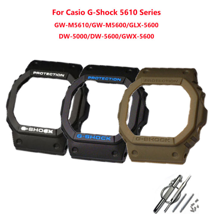 Bezel Silicon Hand for Casio G-SHOCK DW5600 GW-M5610 GW5035 Karet