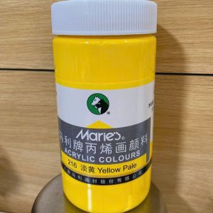 [Hỏa tốc Hcm] Màu Vẽ Acrylic MARIES 300ml - Full Bảng Màu bám dính tốt trên nhiều bề mặt màu tươi