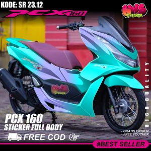 COD Sticker Decal Full Body Honda Pcx 160 Tahun 2020 2021 2022 2024 Sticker Full Body Pcx 160 Pelan Gradasi Rainbow Pcx 160 Pelan Motif Rainbow Pcx Pelan Gradasi 2 Warna SRBW 23.12