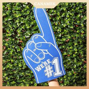 [CANAMEK] โฟมนิ้วใหญ่อเนกประสงค์อุปกรณ์ประกอบฉากสำหรับเชียร์ลีดเดอร์มือกีฬากิจกรรมการเชียร์ปาล์มการเชียร์อุปกรณ์ประกอบฉากสำหรับงานปาร์ตี้หมายเลข1พัดลมนิ้ว