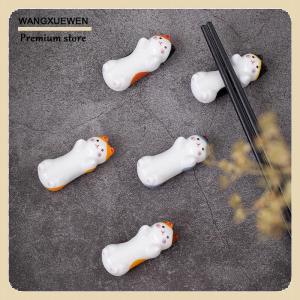 [COD] Cute Japanese Rich Cat Lucky Cat Groceries Crafts Kittens Chopstick Racks Household Trinkets Kittens