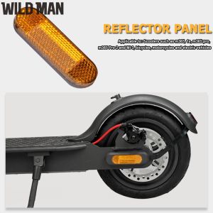 Xe đạp phía trước phản quang an toàn ống cho đêm đi xe đạp sáng phản xạ cho xe tay ga M365 Pro 2 phụ kiện xe đạp