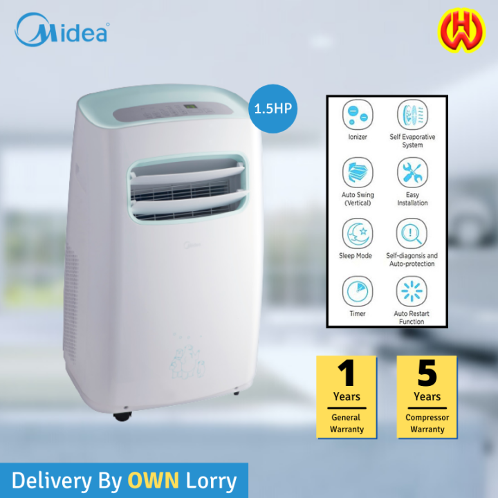 Hp Midea Easy Cool Portable Air Conditioner Midea Portable Air