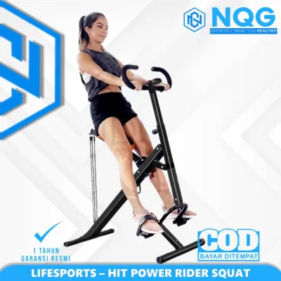 NQG - Lifesports Sport Hit Power Squat Alat Olahraga Gym Fitness Horse Rider