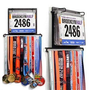 Medal Hanger Display Bib Holder Marathon Running Bib Holder For Gymnastics Race Soccer Swim Running
