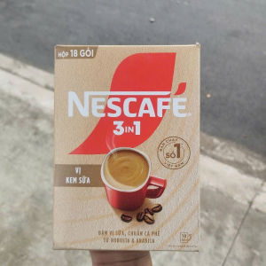 Hộp Nescafe Vị Kem Sữa (20gói x 16gr) phiên bản mới