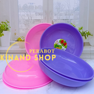 12 PCS Piring makan bulan MEWAH TEBAL RAMEN SOFT BARU 9 INCH TEBAL ANTI PECAH