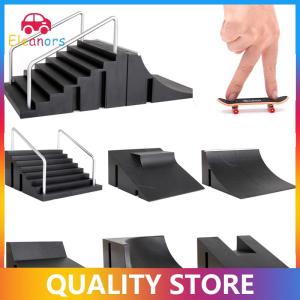 [Eleanor] Finger Skateboards Toy Set Mini Training Skating Board with Ramp Track