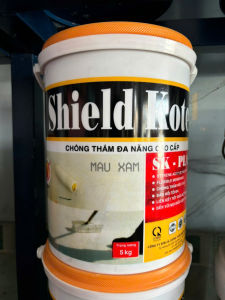 Sơn Chống Thấm Shield Kote SK-Plast đa năng  Gốc Acrylic 1 thành phần co giãnđàn hồi cao
