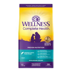 【Pet Mates】Wellness Complete Health Natural Dry Dog Food Kibble w Wholesome Grains
