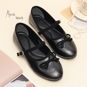 ZEMORA Mouri Bow Sepatu Wanita Flatshoes