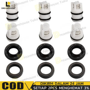 12Pcs Oil Seal Water Seal Inlet Valve Outlet Valve Klep Kecil Besar Jet Cleaner High Pressure
