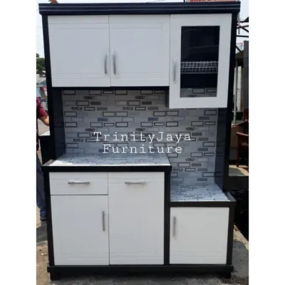 Lemari Dapur Sayur 3Pintu Magic Com /TRINITYJAYAFURNITURE