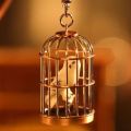 MARGETT Alloy Owl Birdcage Keychain Bird Cage Miniature Hedwig Car Key Chain Creative Vintage Cute Animals Pendant Women Men. 